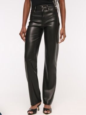 Abercrombie Leather Pants